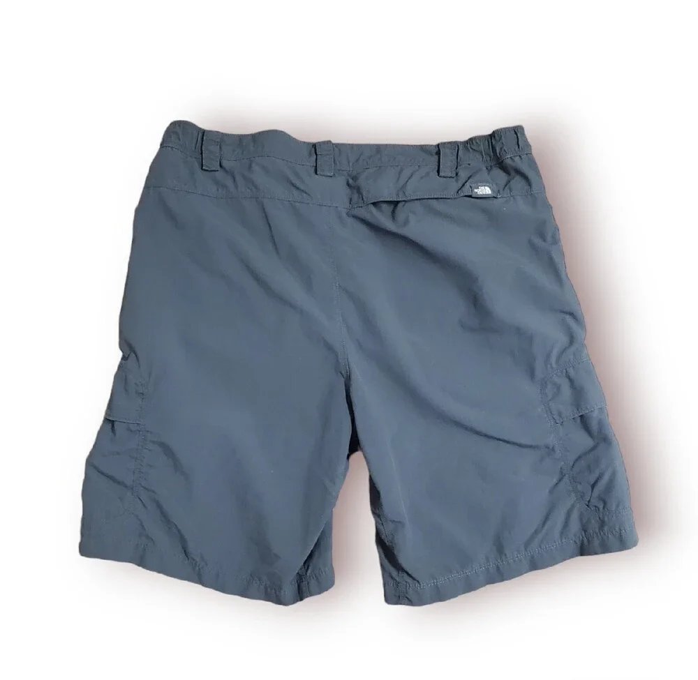 The North Face Cargo Hiking Shorts Mens Size M (32-34) Charcoal Gray